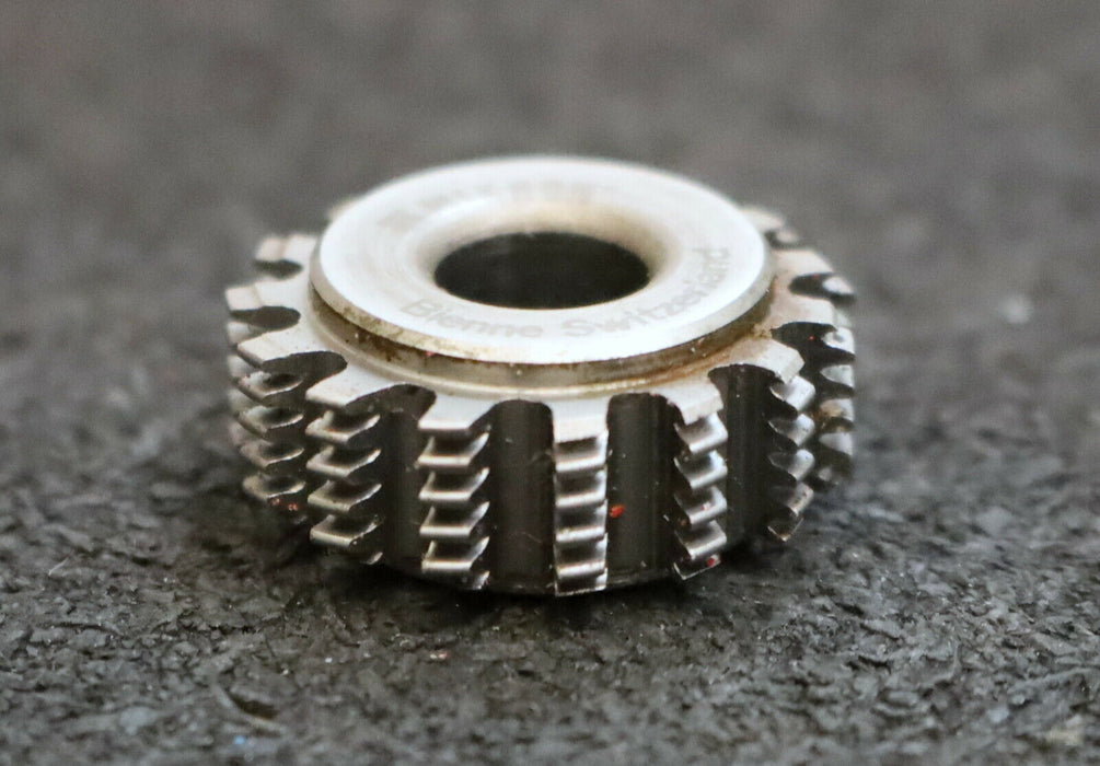 MIKRON Vollstahl-Wälzfräser No. 31936 m= 0,44 ho= 1,30 D25,78 Z56 Ø24x10xØ8mm