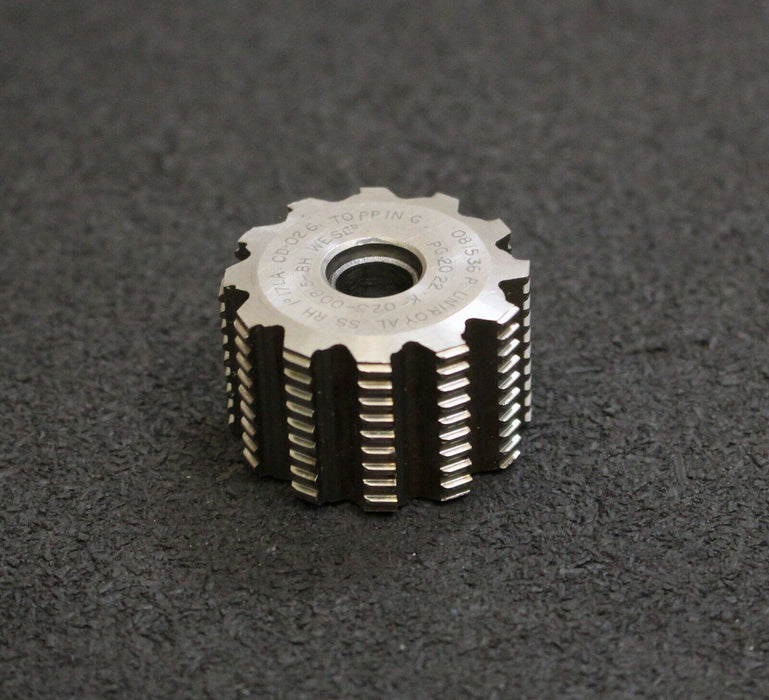 WESL Zahnriemenrad-Wälzfräser UNIROYAL T0,0816" 08/536 P. CD 026 32x21x8mm
