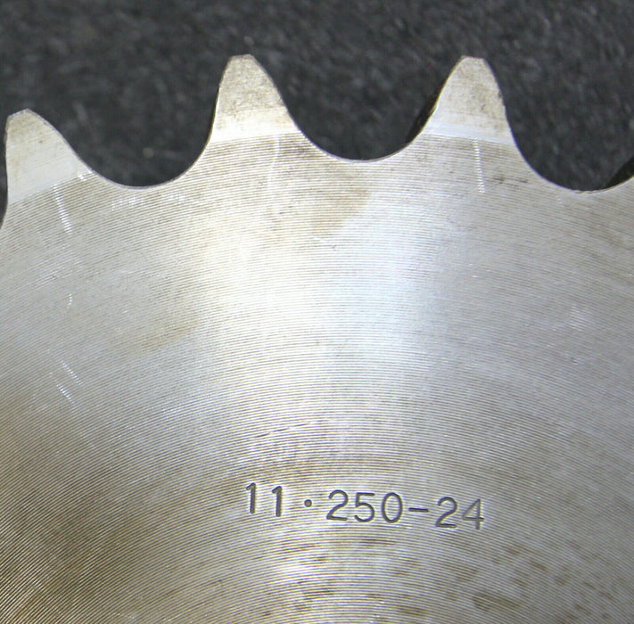 HENKENJOHANN Kettenradscheibe mit einseitiger Nabe KRS Teilung 1"x17,02mm Z= 24