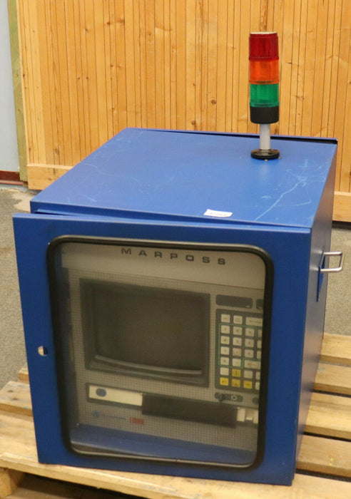 MARPOSS Messsteuerung E 9066 Typ F8175302001 mit Monitor+Tastenfeld F9906584001