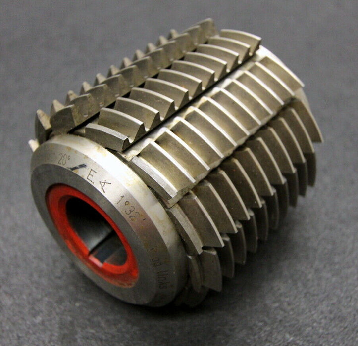 SAAZOR Stollenwälzfräser involute spline hob Vorfäser m=2,5mm BP III DIN3972 20°