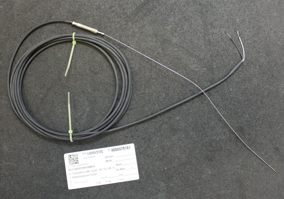 RÖSSEL Messwertumformer Mantel-Thermoelement AL-JB-1,0-320-3 AL - 1 Stück