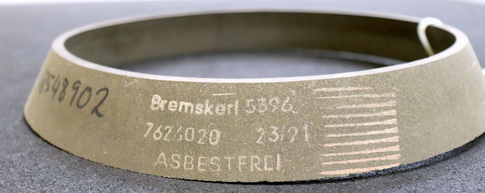 BREMSKERL konischer Bremsbelag für Kranfahrwerk BK 5396 7626020 asbestfrei