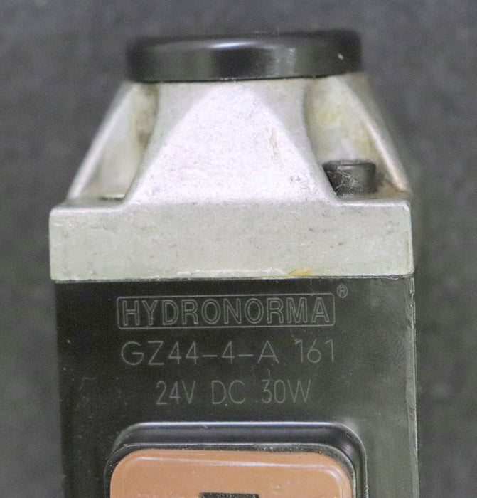 REXROTH HYDRONORMA Regelventil + Spule 4WE 6 Y52/CG24N9Z5L1 + GZ44-4-A 161 24VCD