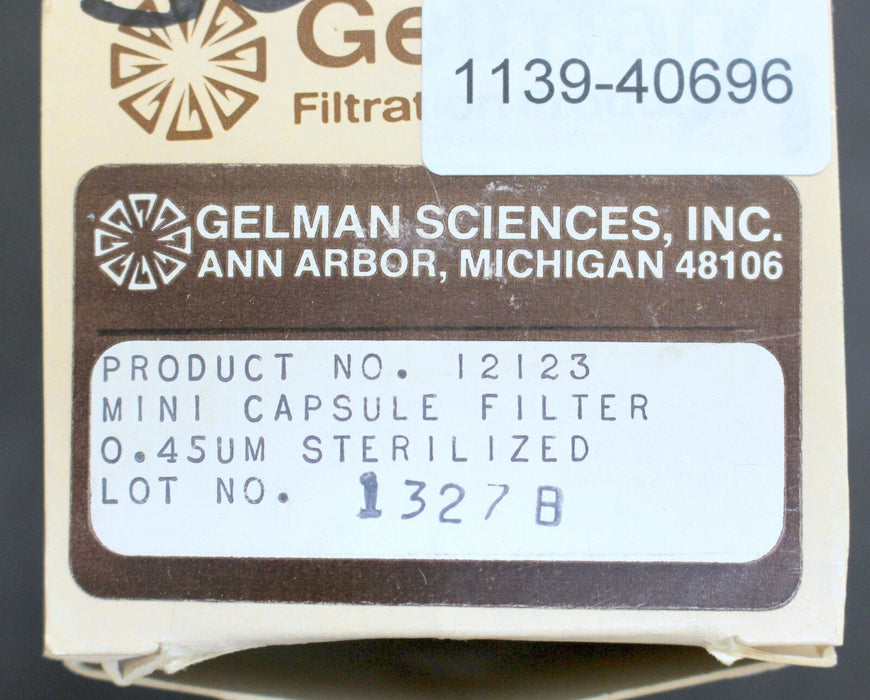 GELMAN Mini Capsule filter 0,45µm sterilized