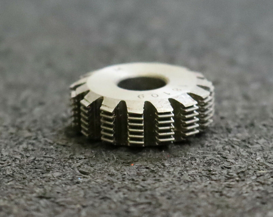 MIKRON Zykloid-Wälzfräser No. 18109 - Ø24x8xØ8mm 1gg. Rechts 15 Spanuten