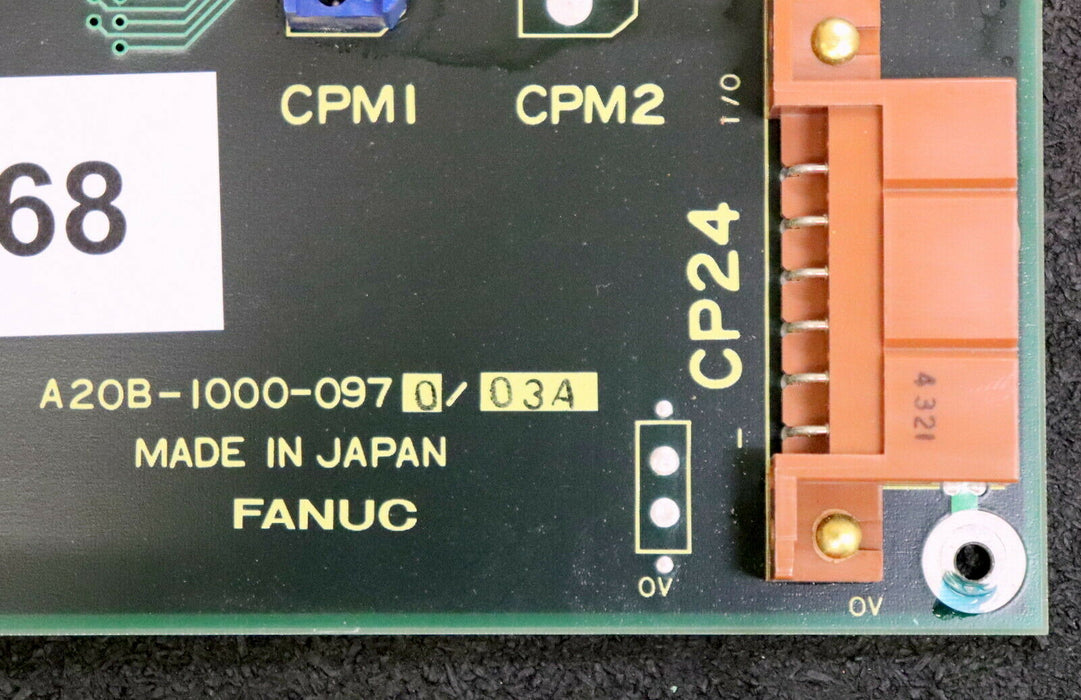 FANUC Verbindungsplatte Bildschirm zu Tastatur A20B-1000-97 0/03A