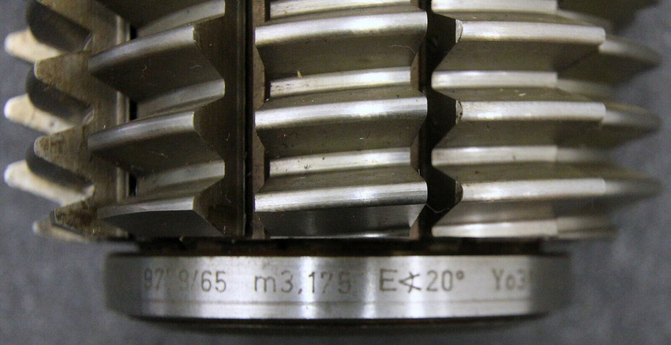 KLINGELNBERG Stollenwälzfräser involute spline hob m=3,175mm BP II nach DIN3972