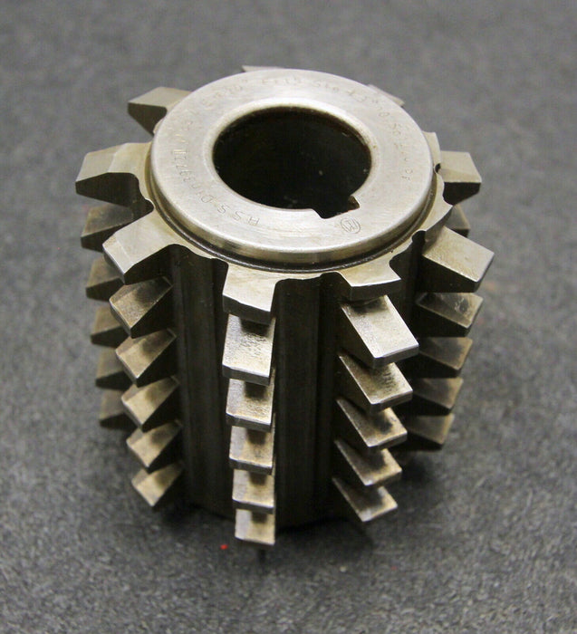 FETTE Vollstahlwälzfräser gear hob m= 4mm BP II DIN3972 20° EGW Ø75x80xØ27mm LKN