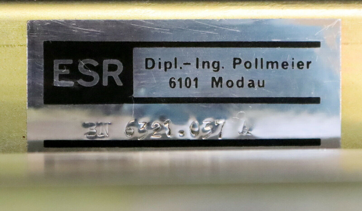 ESR POLLMEIER Servoregler BN 6321.037 A - ! laut Vorbesitzer ist X3 defekt !