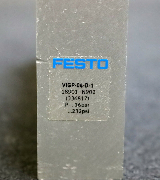 FESTO Adapterplatte VIGP-04-D-1 Art.Nr. 18901 pmax. 16bar Abmaße 182x69,5x29,5mm