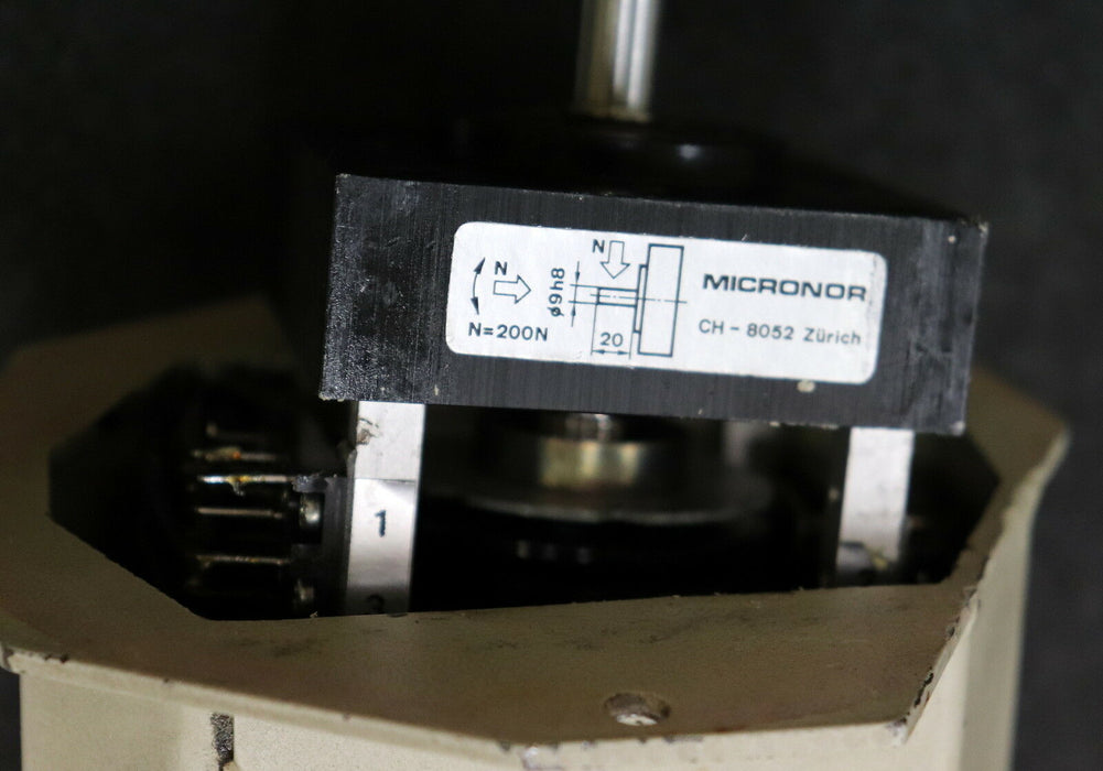 INDEX MICRONOR Schaltwerk Programmschaltwerk Revolver INDEX GE 42/65 G 70502.50