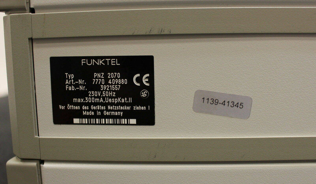 FUNKTEL Personen-Notsignalanlage Gerät PNZ 2070 zu Personen-Notsignalanlage