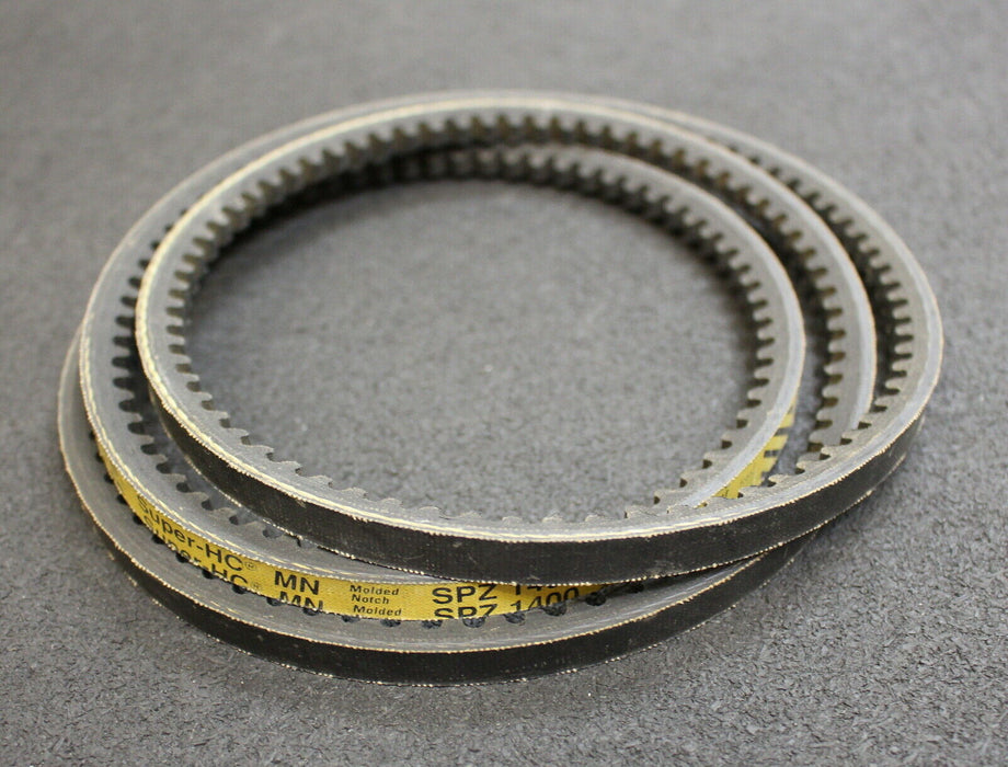 GATES Schmal-Keilriemen gezahnt Super-HC Profil SPZ1400 Oil & Heat resistant