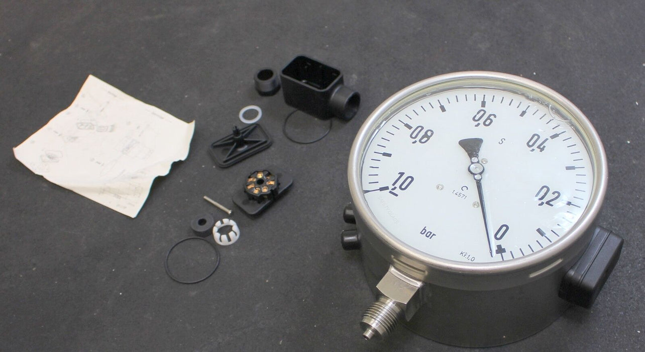 VDO Druckmessumformer CK 4640 -1...0bar Kl. 1,0 Anschluss 1/2“ Durchmesser 160mm