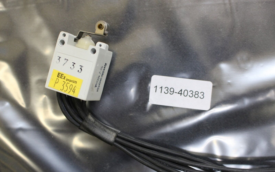 BARTEC Endlagenschalter 07-1521 EEX-geprüft 250VAC 5A 60W Nr. 3733 Kabel 150mm