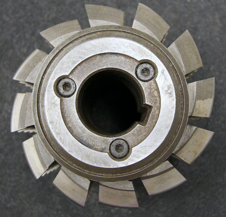 KLINGELNBERG Stollenwälzfräser spline hob m= 5mm 20° - hg= 10,84 Ø110x110xØ32mm