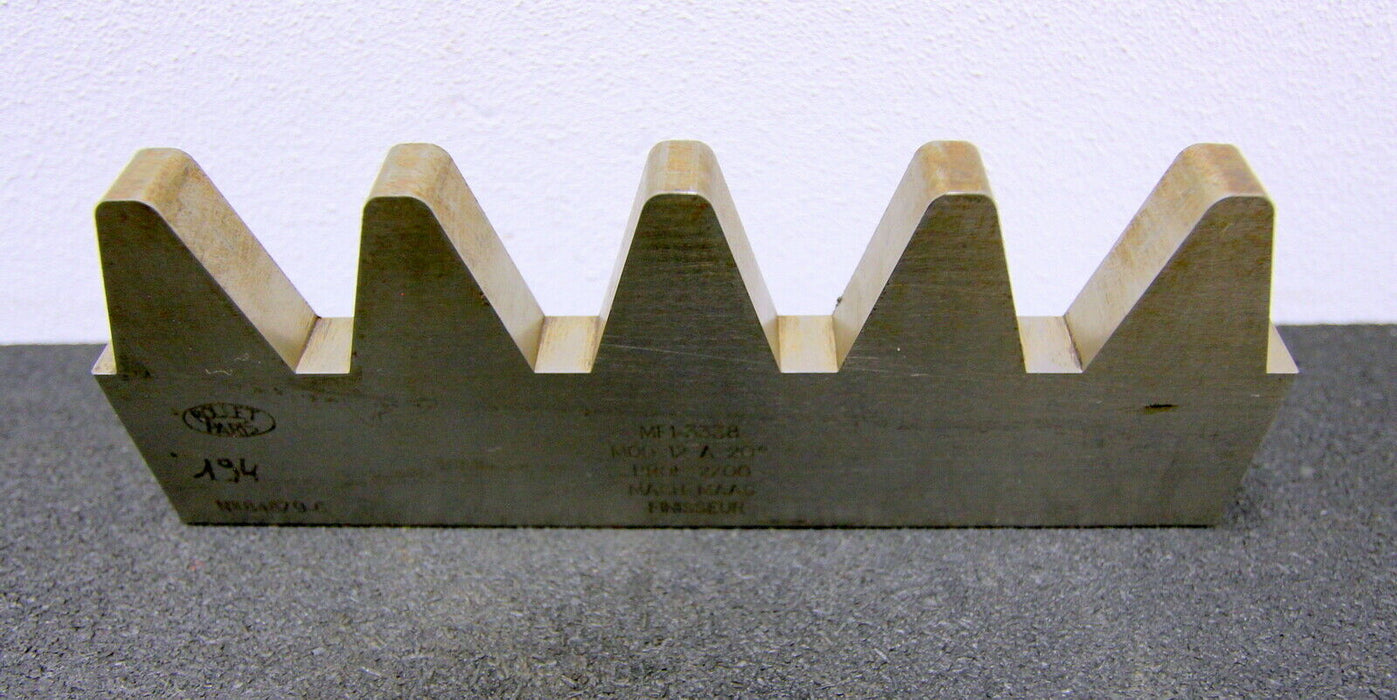 ROLLET PARIS Hobelkamm rack cutter m= 12 Angle 20°