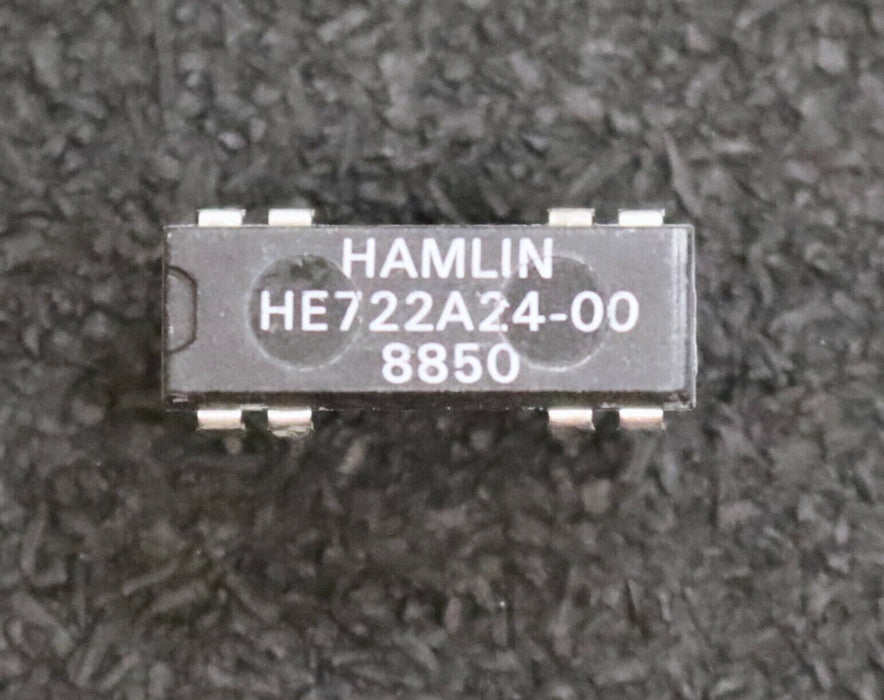 HAMLIN 10 Stück REED-Relais HE722A2400 9001 24VDC Kontaktbestückung 2 Schließer