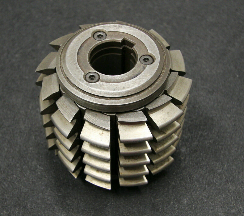 KLINGELNBERG Stollenwälzfräser spline hob m= 5mm 20° - hg= 10,84 Ø110x110xØ32mm