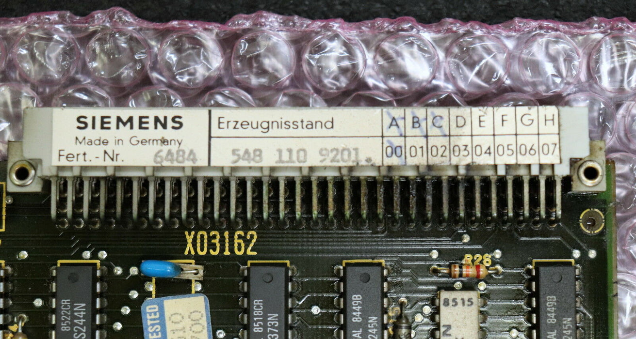 SIEMENS SINUMERIK Koppelbaugruppe 6FX1111-0AA02 Version C - 548 110 9201.00