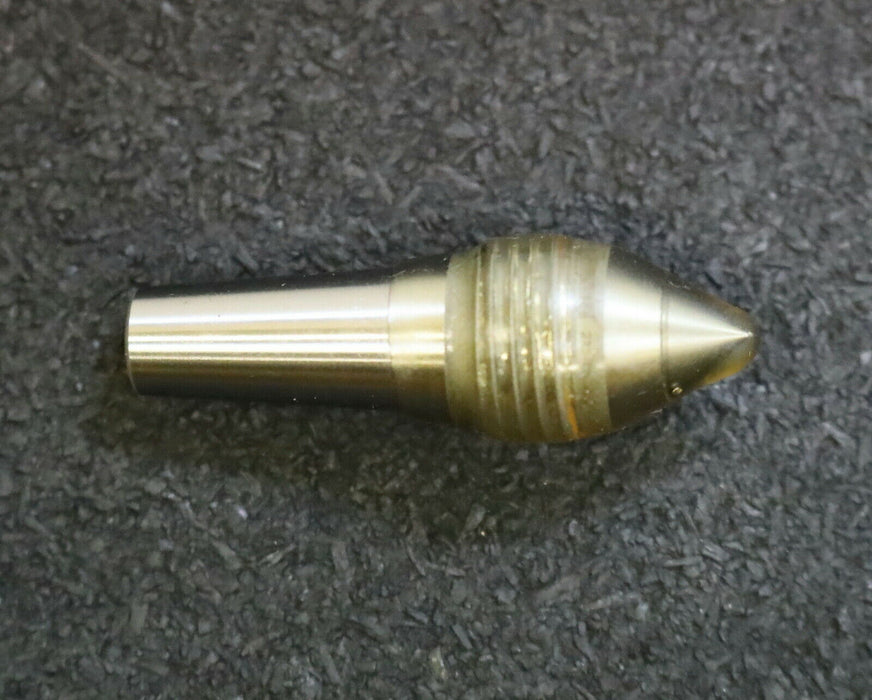 BRUCKNER Zentriereinsatz 482AO HM Länge 45mm mit Abdrückgewinde HM-Spitze 60°