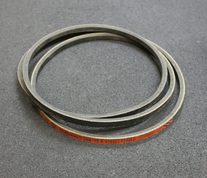 GATES Zahnriemen Keilriemen 10x1725 Li Z68 1745 Lp Hi-Power MN Innenlänge 1725mm