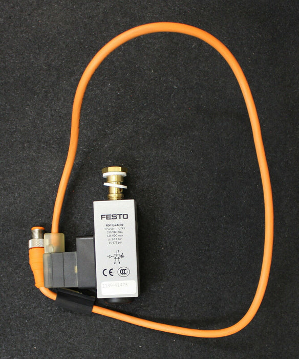 FESTO Druckschalter PEV-1/4-B-0D Art.Nr. 108WZ-125-9916 175250 U743 250VAC