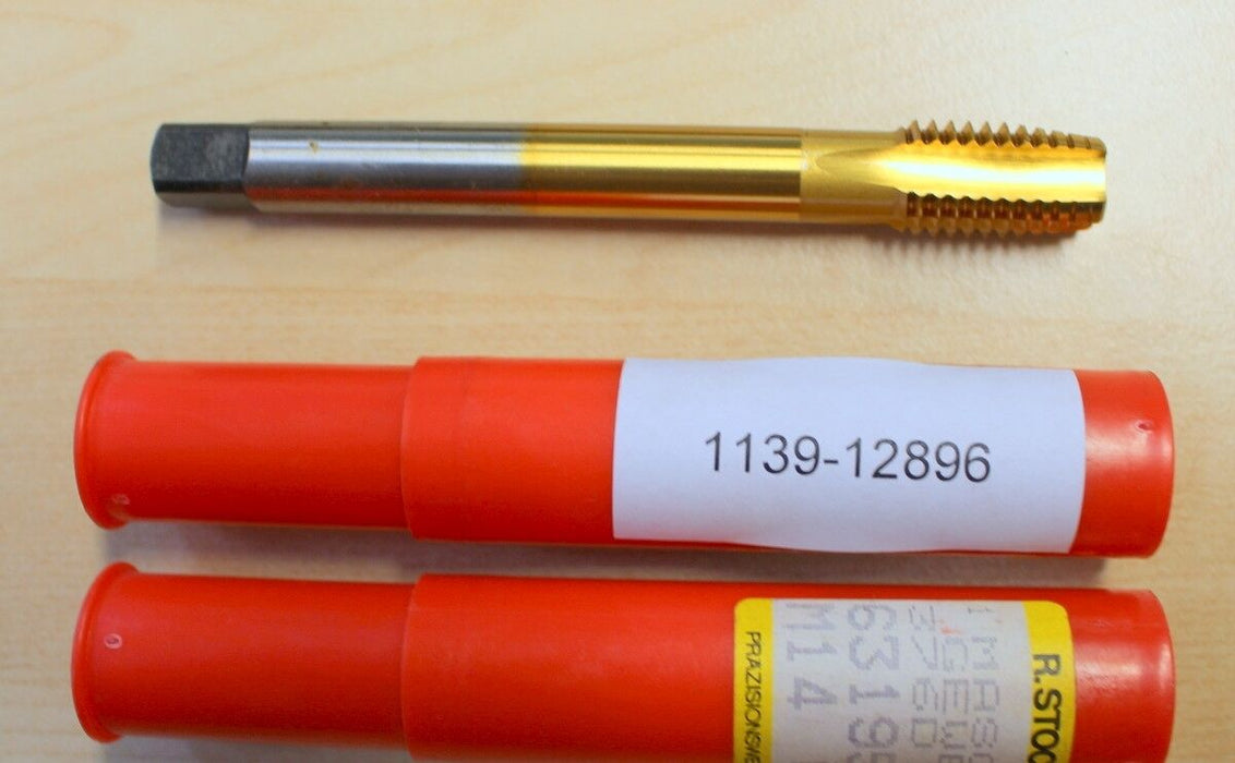 STOCK Maschinen-Gewindebohrer M14 6h - Regelgewinde -Nr.63195 - 1 Stk - HSS+TIN