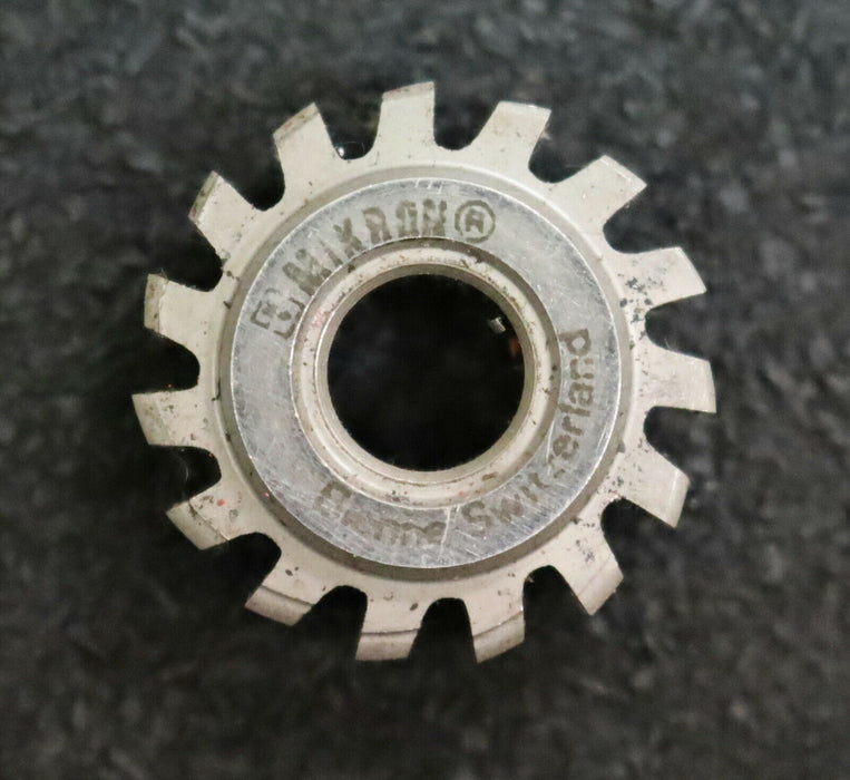 MIKRON Vollstahl-Wälzfräser No. 35473 m= 0,45 ho= 1,20 D5,22 Z10 - Ø24x10,5xØ8mm