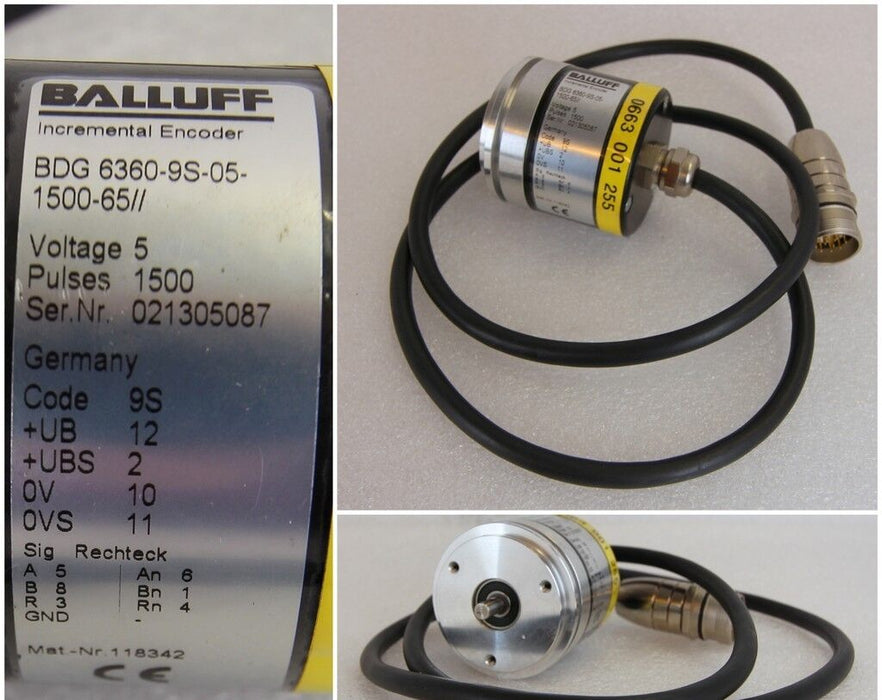 BALLUFF Impulsgeber BDG 6360-9S-05-1500-65