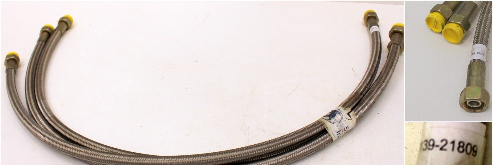 STEINBRONN PTFE-Wellschlauch DN16 TWS-16 mit DT 1116 LG=1300mm