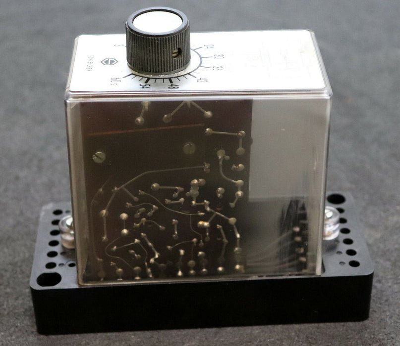 SCHLEICHER Schaltrelais MZT 120 K023248 220VAC 50/60Hz 3-60s max. 500W/380VAC