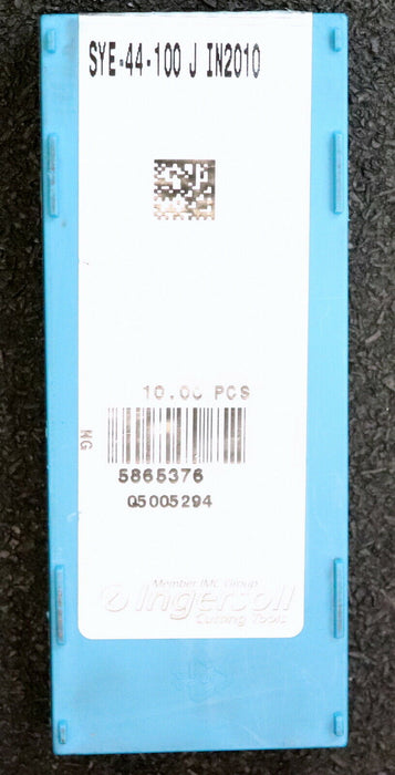 INGERSOLL 10 Stück Wendeplatten SYE-44-100 J IN2010 5865376 - unbenutzt