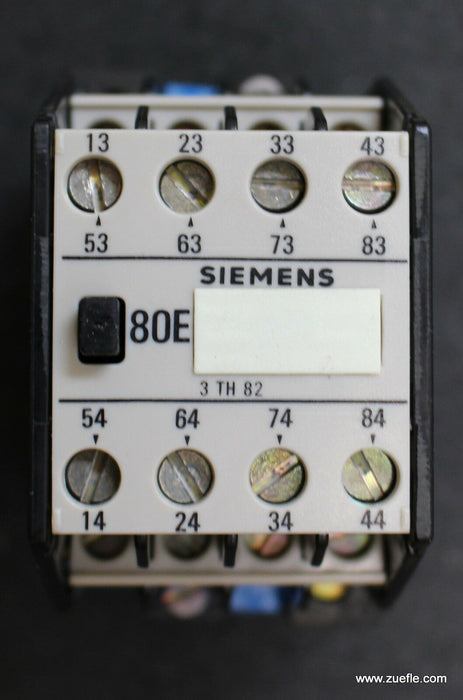 SIEMENS Schütz contactor 3TH8280-0A Us = 220V 50Hz 264V 60Hz 8S  8NO 80E