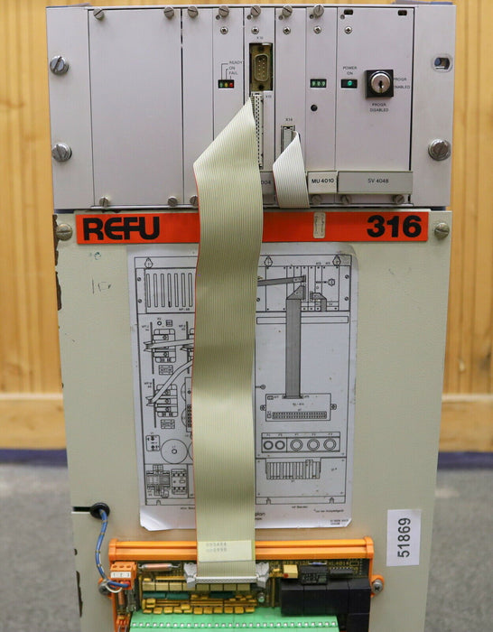 REFU / KLINGELNBERG Frequenzumrichter Spindelantrieb REFU 316/15 Eingang 380/415