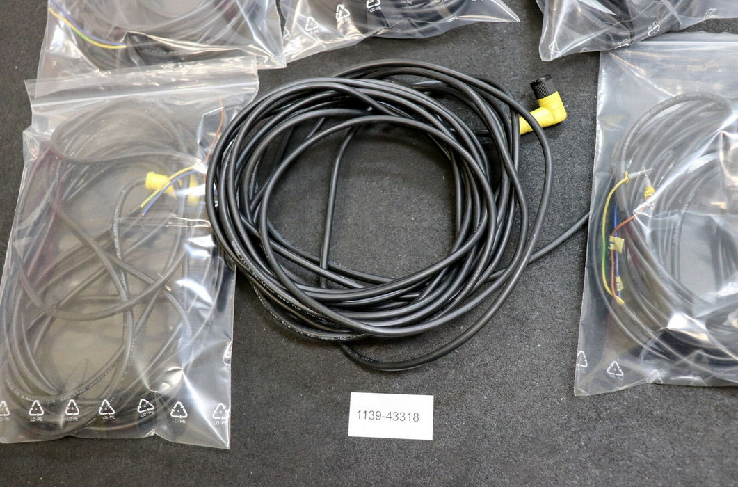 BRAD HARRISON 6 pieces connection cable P11-3 3x0,34mm² 300V PUR -5° … 90°C