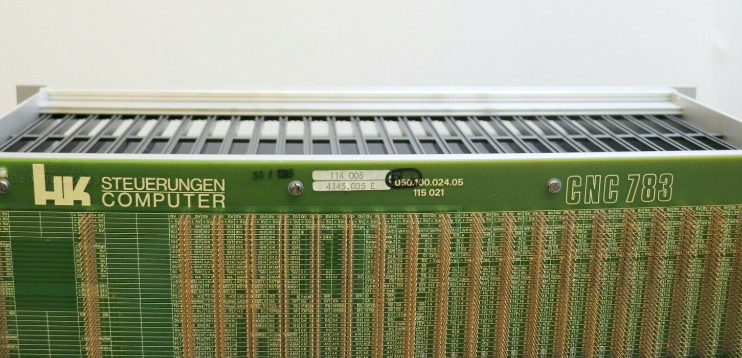 HECKLER & KOCH Rack für CNC 783 4145.035 E leeres Steuerungsmodul 23 Einschübe