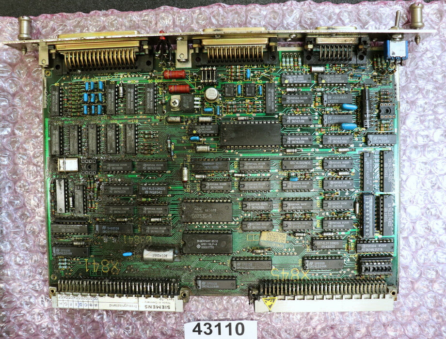 SIEMENS Koppelbaugruppe 6FX1122-2AA01 Erzeugnisstand D gebraucht - ok - geprüft