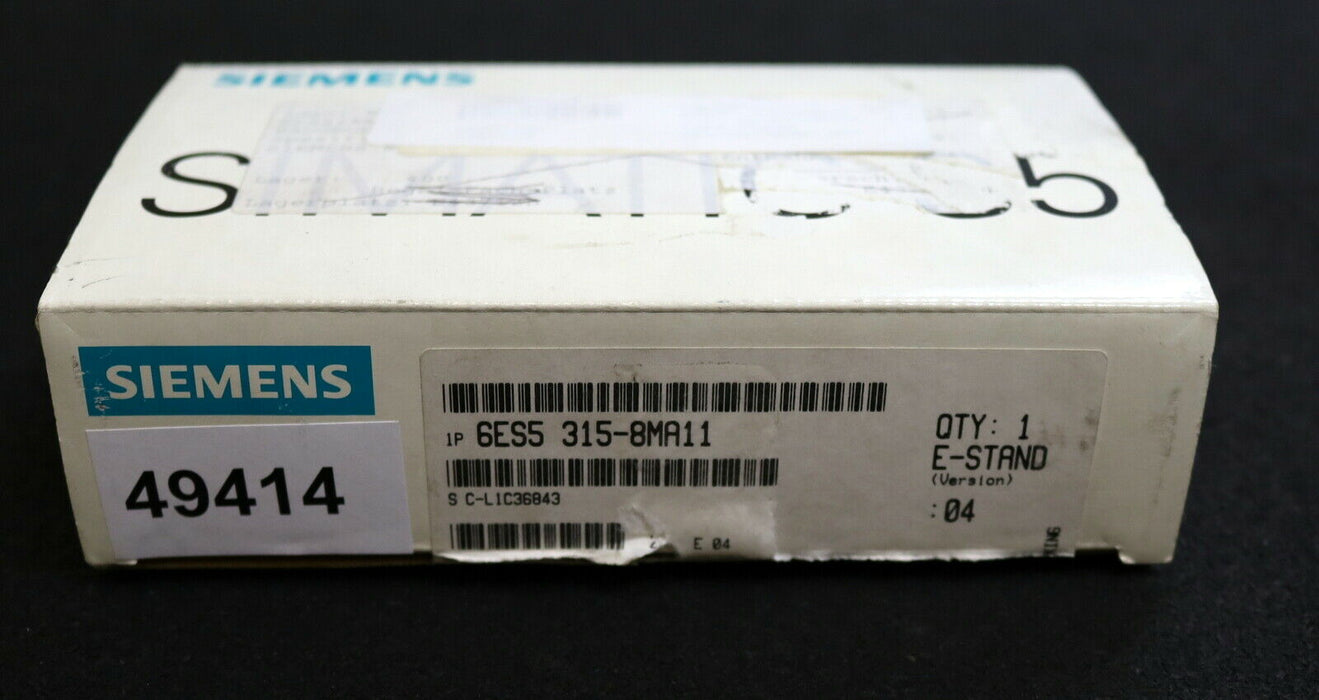 SIEMENS SIMATIC S5 Anschaltung Interface Module 6ES5315-8MA11 Version 4