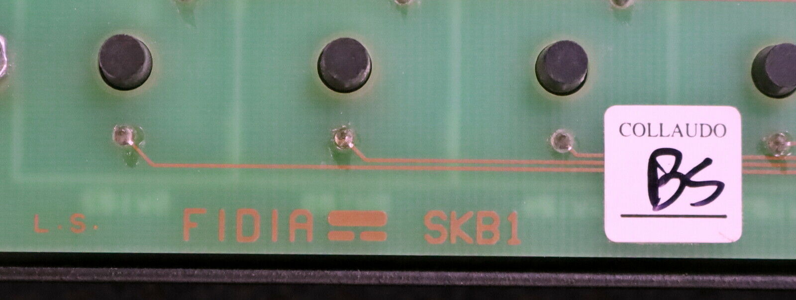 FIDIA Kreislaufplatte Tastenleiste SKB1 L.S. - gebraucht