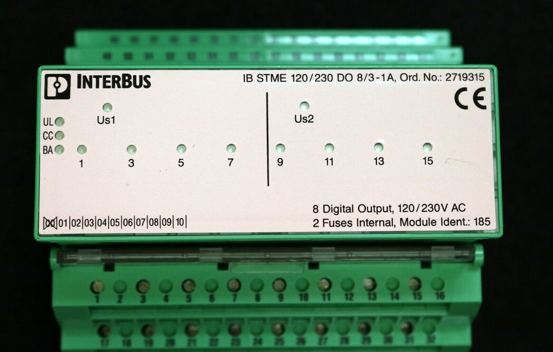 PHOENIX CONTACT Erweiterungsmodul mit Station INTERBUS ST 2719315 + 2719263