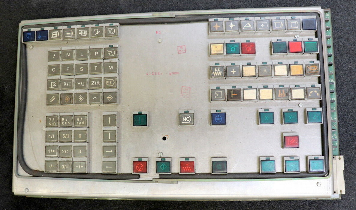 VEM NUMERIK RFT DDR Tastatur Platine 413881-0 NKM für CNC-H645 und CNC-H646 4902