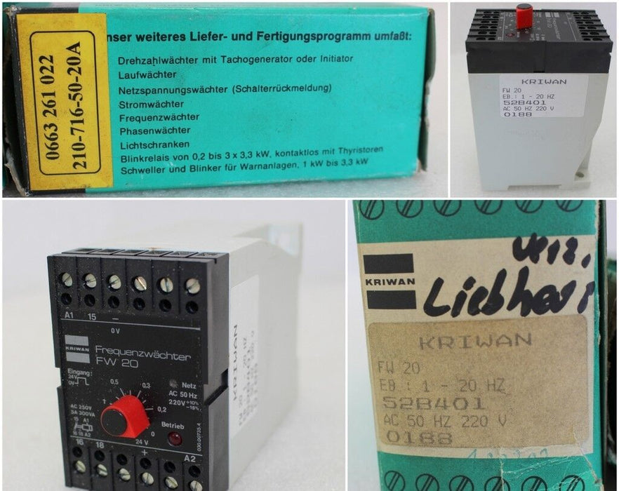 KRIWAN Frequenzwächter 52 B 401 - FW-20