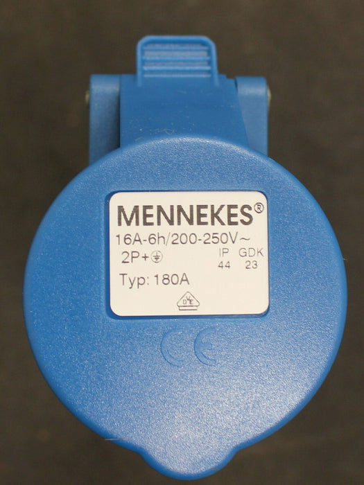 MENNEKES 5 Kupplungen 16A ProTop mit Kabelverschraubung No. 180A