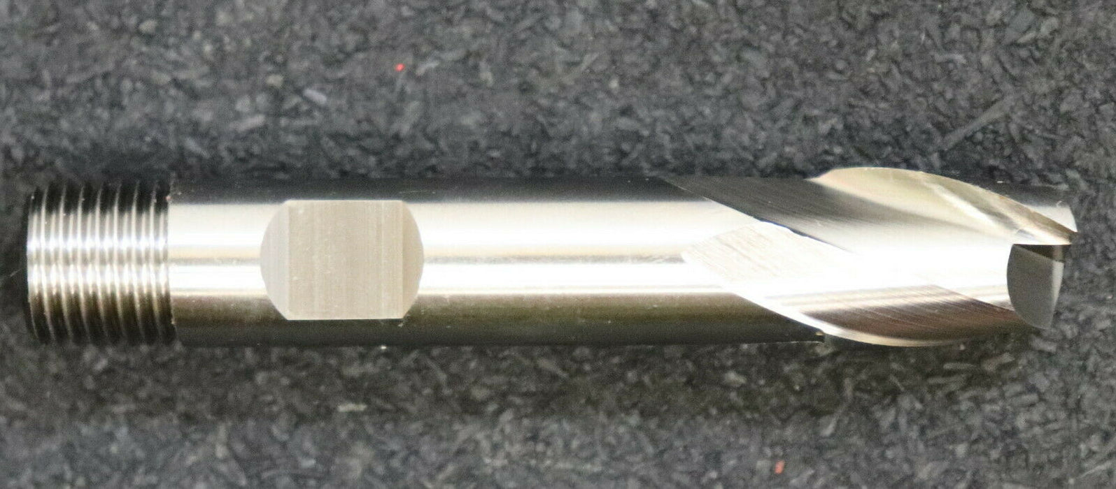 FRAISA 2 Stück Schaftfräser mit Gewinde e8 lg16 Stg70 Ø 13mm 2-Schneider HSS-Co8