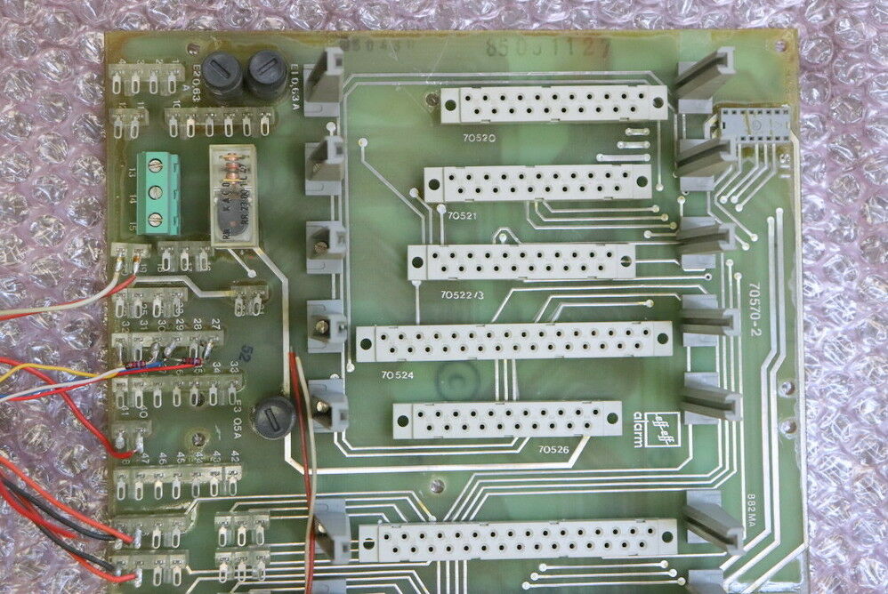 eff-eff Platine für Brandmeldeanlage 70570-2 Alarm Stempelung 850430 - gebraucht