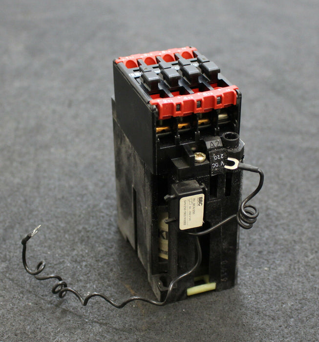 BBC PETERCEM Schütz Contactor BC16-30-10 220VDC Ith=28A Ui=690VAC