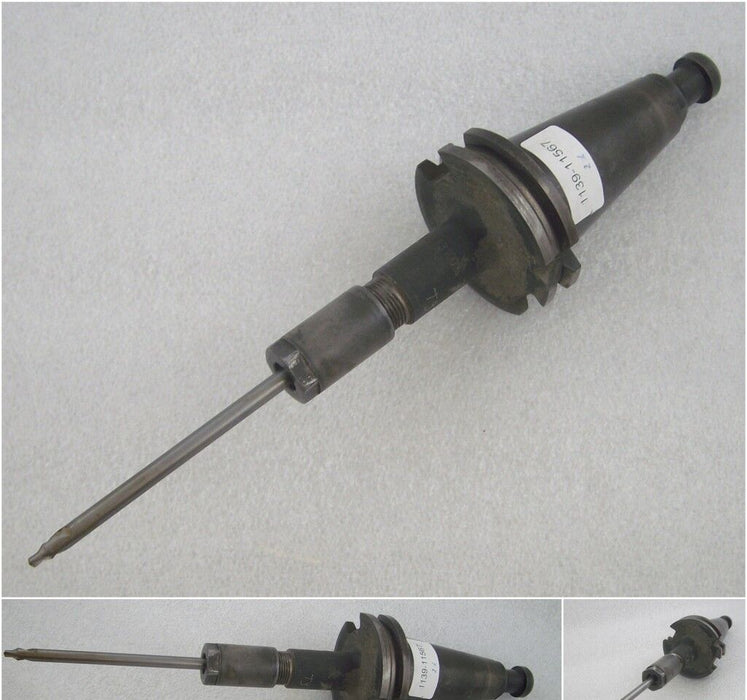 BENZ Spannzangenfutter mit Steilkegelaufname Nr. 04.130F3100+Spannzange Ø 6 mm