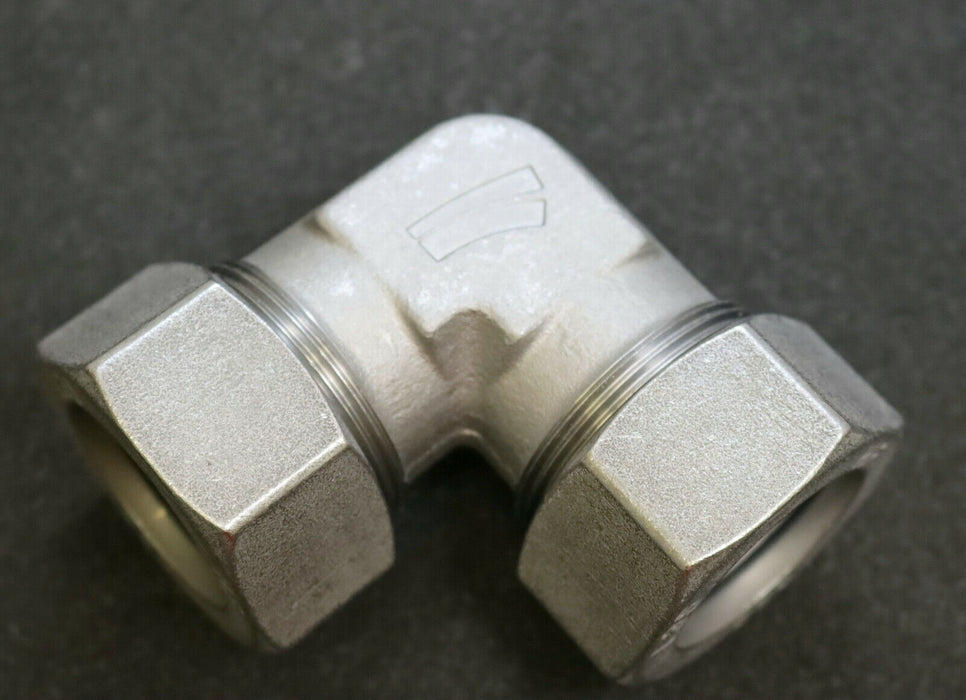 ERMETO / PAV Winkelverschraubung mit Dichtkegel W 35-ZL AußenØ 35mm beidseitig